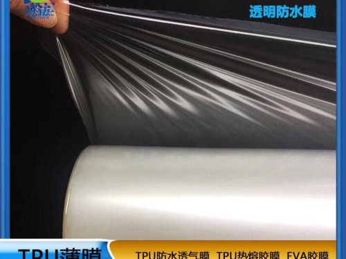 贊晨tpu防水透氣透明 膜 紡織鞋材皮革貼合專用 tpu卷材厚0.02mm生產(chǎn)廠家價(jià)格直銷